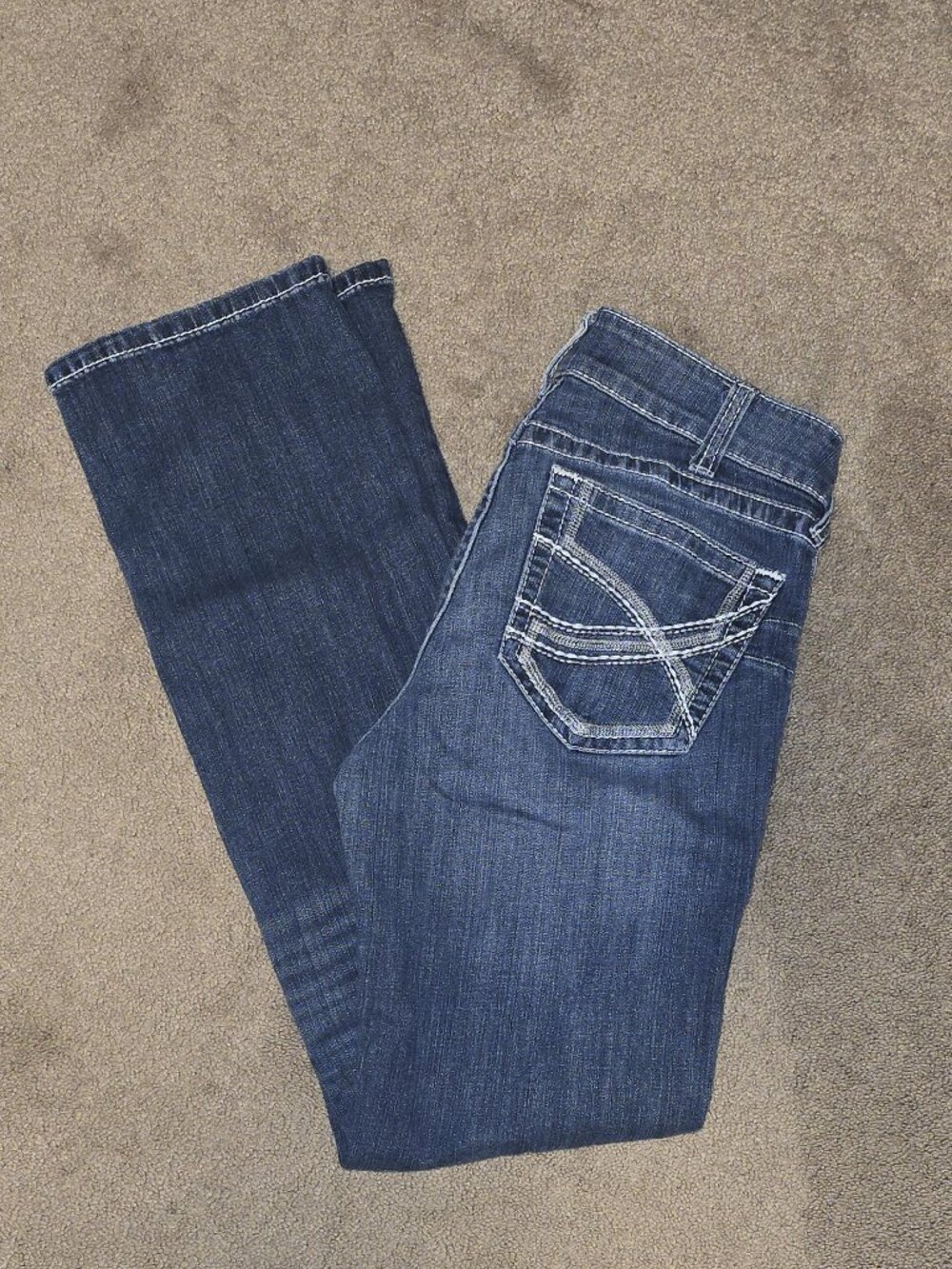 Ariat Mid Rise Straight Leg Jean